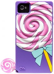 ڤ襤ڥڥǥΥ iPhone 4S/4 Creatures: Lolly Pop Violet