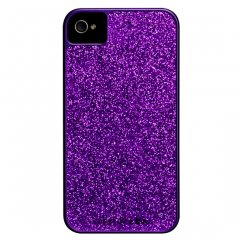 ڥ饭鵱ϡɥ iPhone 4S/4 Barely There Glam Case Purple
