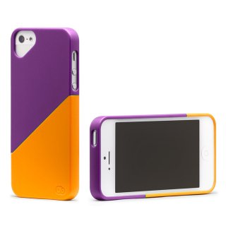 iPhone 4S/4 б Duet Case, Magic Purple / Orange Popsicle