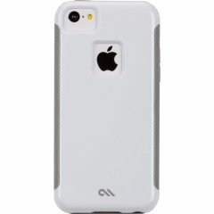 【2種の素材を使ったハイブリッド構造】iPhone 5c POP! with Stand Case White/Cool Grey