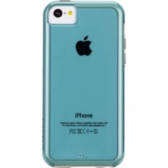 【衝撃に強いタフなケース】 iPhone 5c Hybrid Tough Naked Case Clear Aqua / White