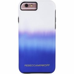 【レベッカ・ミンコフ】 iPhone6s/6 Hybrid Tough Print REBECCA MINKOFF Blue Ombre