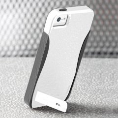 【スタンド機能付きケース】iPhone SE/5s/5 POP! with Stand Case White/Titanium