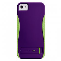 【スタンド機能付きケース】iPhone SE/5s/5 POP! with Stand Case Purple/Chartreuse Green