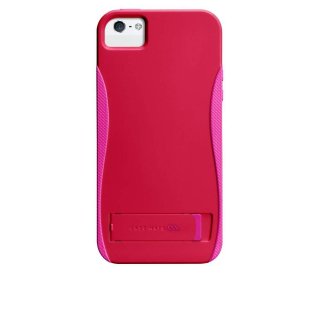 ڥɵǽդ iPhone SE/5s/5 POP! with Stand Case Ruby Red/Shocking Pink