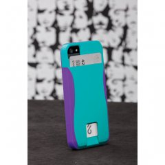 ICɤǼ륱 iPhone SE/5s/5 POP! ID Case Pool Blue /Violet Purple