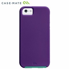 ھ׷⤫ݸ륱 iPhone SE/5s/5 Hybrid Tough Case Violet / Pool Blue