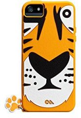 【トラさんのかわいいケース】iPhone SE/5s/5 Creatures: Tigris Yellow