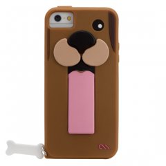 【犬の舌がスタンドになるケース！】iPhone SE/5s/5 Snap Creatures Case Dog