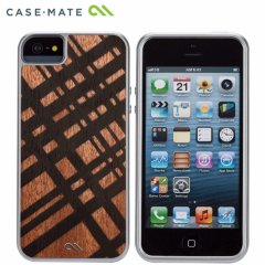【高級ウッド素材使用のケース】iPhone SE/5s/5 Crafted Woods Case Carved Mahogany