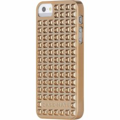 ΩŪʥǥΥϡɥ iPhone SE/5s/5 Barely There Case Studded Gold