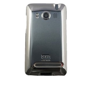 ڥʥϡɥ au HTC EVO WiMAX ISW11HT Barely There Case Gloss Metallic Silver
