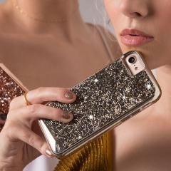  徽ѡiPhone SE(3/2022ǯȯ)/SE(2/2020ǯȯ)/8~6  Brilliance Case Champagne