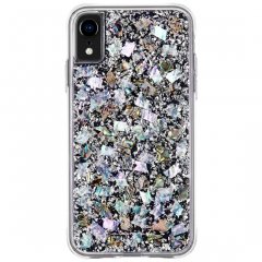 【本物の真珠貝を使用！美しく可愛いケース】iPhoneXR Karat-Pearl