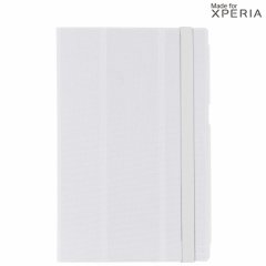 ڥɵǽդॱ Xperia Z2 Tablet SOT21/SO-05F Slim Folio Case White