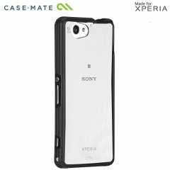 ھ׷˶ Sony Xperia A2 SO-04F/J1 Compact/Z1 f SO-02F Hybrid Tough Naked Case Clear/Black