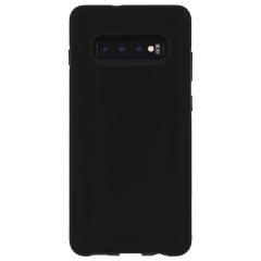  Galaxy S10+ ϡ ޥ  СTough Grip [磻쥹б Ѿ׷  䤹åɥǥ]  Black