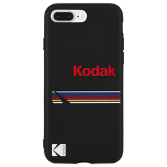 Case-MateKodakiPhone 8 Plus Case Kodak Matte Black + Shiny Black Logo