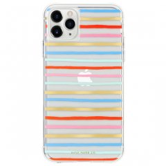 【 RIFLE PAPERとのコラボ】 iPhone 11 / 11 Pro / 11 Pro Max Case RIFLE PAPER - Happy Stripes