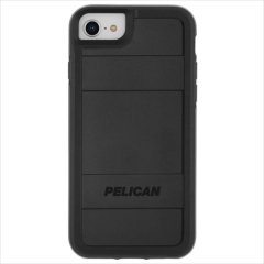 【Pelican コラボレーション】  iPhone SE(第2世代/2020年発売） / 8 / 7 / 6s / 6 Case ペリカン Protector - Black