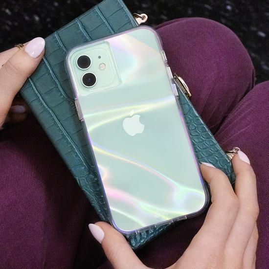 Iphone 12 Mini 用シャボン玉のように鮮やかに輝くケース Iphone 12 Mini 用シャボン玉のように鮮やかに輝くケース