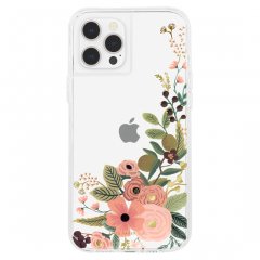 【RIFLE PAPER × Case-Mate】iPhone 12 Pro Max RIFLE PAPER - Clear Garden Party Rose w/ Micropel