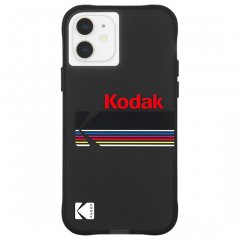 【Kodak × Case-Mate】iPhone 12 mini Matte Black + Shiny Black Logo