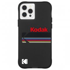 【Kodak × Case-Mate】iPhone 12 Pro Max Matte Black + Shiny Black Logo