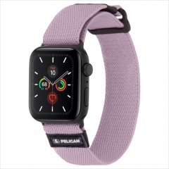 【Pelican×Case-Mate】Apple Watch 1-3(38mm),4-6/SE(40mm),7/8(41mm) 共用 Protector Band - Mauve Purple 抗菌