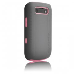 【衝撃に強いケース】 BlackBerry Bold 9780/9700 Hybrid Tough Case Pink/Gray