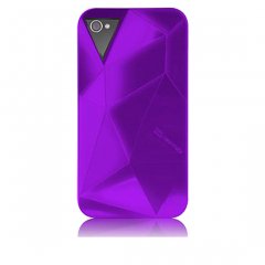 ΩΥϡɥiPhone 4S/4 Facets Case Purple