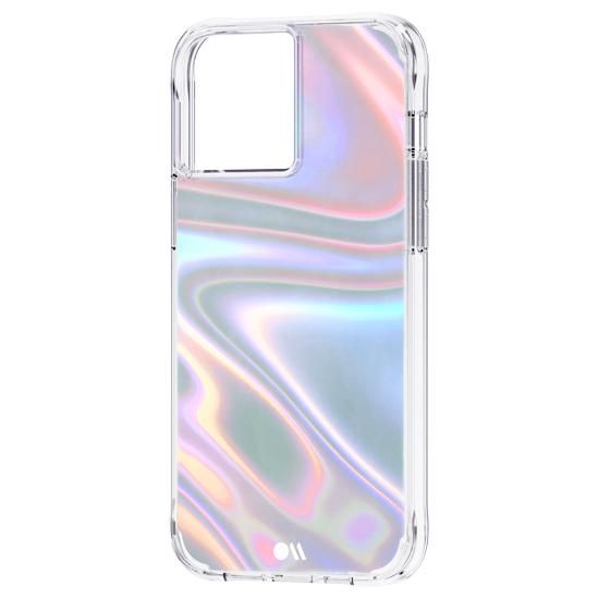 iPhone 13 Pro Max 用シャボン玉のように鮮やかに輝くケース