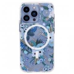 【MagSafe®完全対応 RIFLE PAPER】iPhone 13 Pro RIFLE PAPER - Garden Party Blue 抗菌仕様