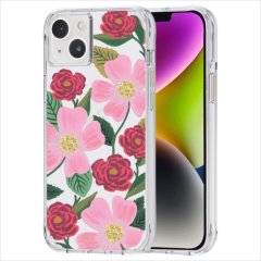 【RIFLE PAPER】iPhone 14 Plus RIFLE PAPER - Rose Garden w/ Antimicrobial 抗菌仕様