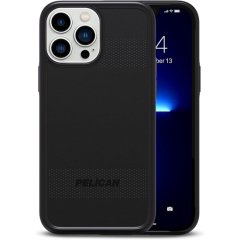 【MagSafe®完全対応 Pelican】iPhone 14 Pro Pelican Protector - Black ｗ/ Antimicrobial 抗菌仕様