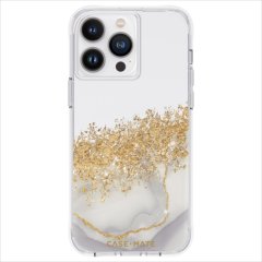 【金箔を散りばめた輝くケース】iPhone 14 Pro Max Karat Marble w/ Antimicrobial 抗菌仕様