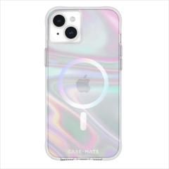 ڥܥ̤򥤥᡼䤫ʥiPhone 15/14/13  Soap Bubble-Iridescent Antimicrobial ݻ MagSafe®б