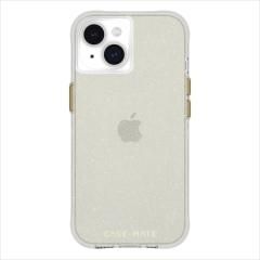 ڥ饭ΥꥹiPhone 15/14/13  Sheer Crystal-Champagne Gold Antimicrobial ݻ
