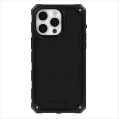 【Pelican】iPhone 15 Pro Max 用 Pelican Shield-Black【Antimicrobial 抗菌仕様 MagSafe®完全対応】ホルスターセット