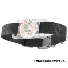 【RIFLE PAPER】AirTag Case for Dog Collar - Wild Flowers ペット用の首輪に対応したエアータグ・ホルダー 
