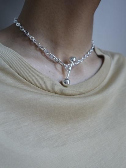 SASKIA DIEZ -BARBELLE NECKLACE CHOKER - I SEE ALL SASKIA DIEZ -BARBELLE NECKLACE CHOKER - I SEE ALL