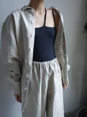 BASERANGE - OLE SHIRT LINEN / UNDYED - I SEE ALL BASERANGE - OLE SHIRT LINEN / UNDYED - I SEE ALL
