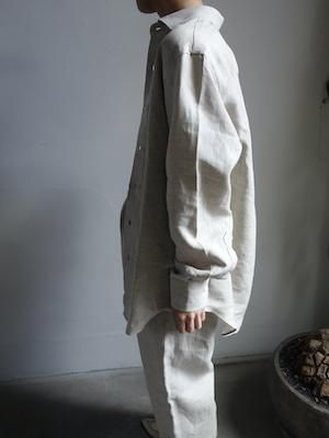 BASERANGE - OLE SHIRT LINEN / UNDYED - I SEE ALL BASERANGE - OLE SHIRT LINEN / UNDYED - I SEE ALL