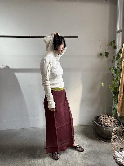 BASERANGE - HANIFA HOODIE / UNDYED 30%OFF - I SEE ALL BASERANGE - HANIFA HOODIE / UNDYED 30%OFF - I SEE ALL