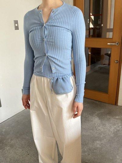 GIUGIU - NONNA PEARL CARDIGAN / BALEINE - I SEE ALL