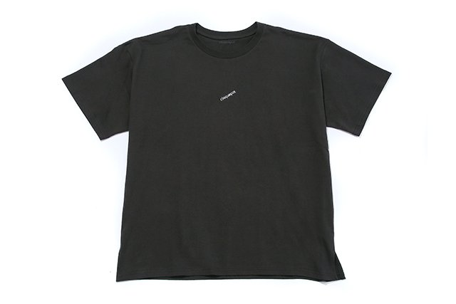 T-shirt CHARCOAL BLACK - クラックポット｜claquepot official shop