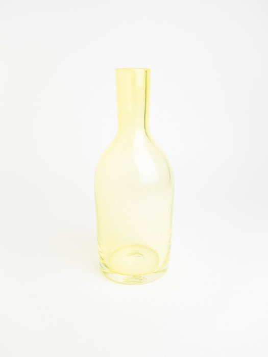 Yellow flower vase Bottle / STUDIO PREPA