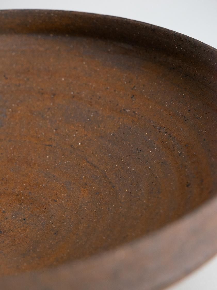 焼締ドラ鉢 (伊豆土赤)/ 二階堂明弘 - AELU ONLINE SHOP 焼締ドラ鉢 (伊豆土赤)/ 二階堂明弘 - AELU ONLINE SHOP