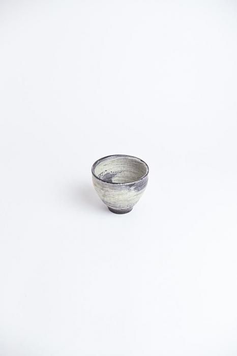 尾形アツシ　器　椀　丼 尾形アツシ】めし碗(白ヒビ手) - 日本茶専門店YUGEN