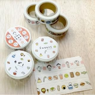 [定休日以外毎日出荷中] 再販☆マスキングテープ×モカ☆ リバーシブル ハンドメイド スタイ・よだれかけ
